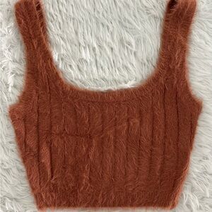 Meshki‎ fuzzy tank top S